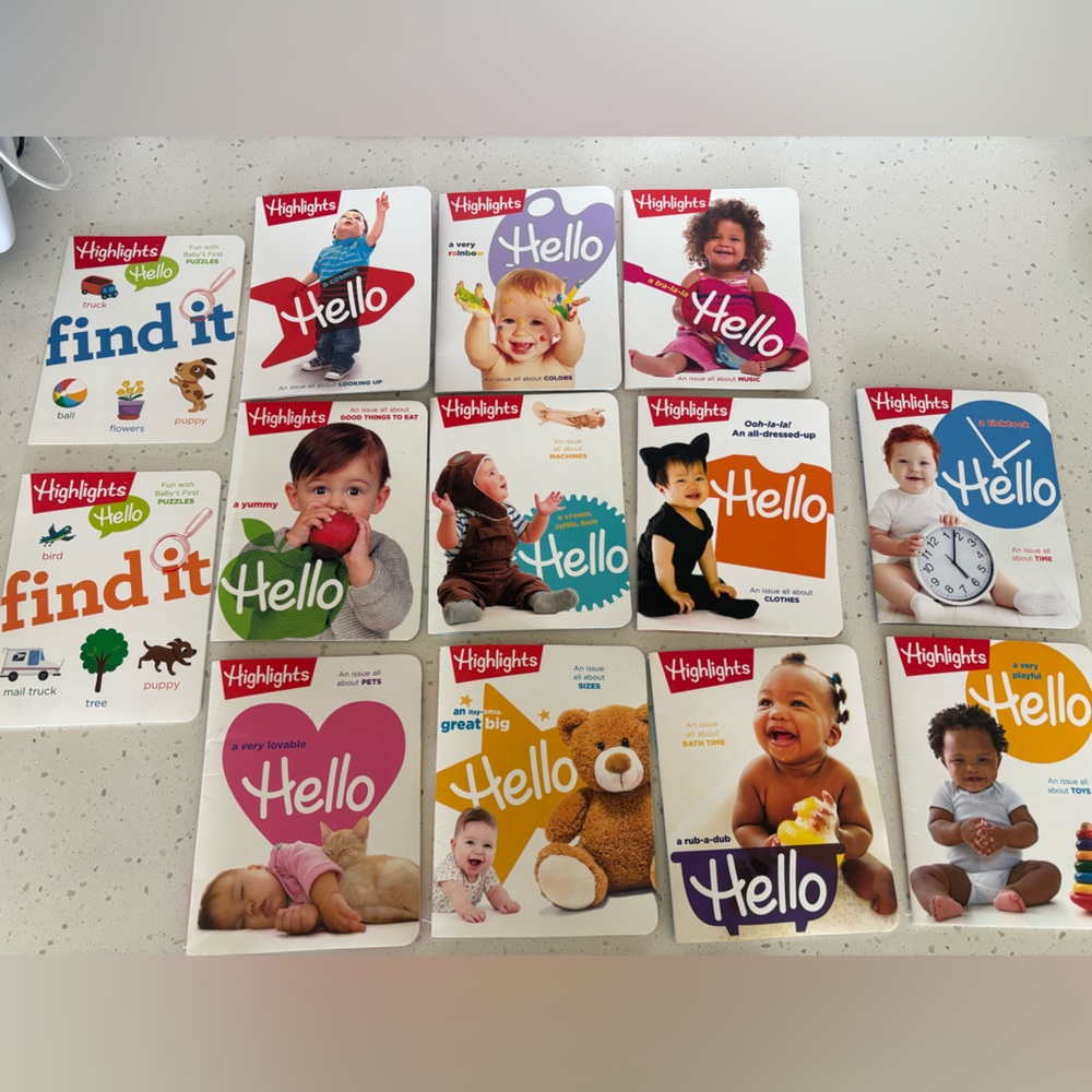 Highlights Hello Indestructible Book Magazine Set - Baby & Toddler